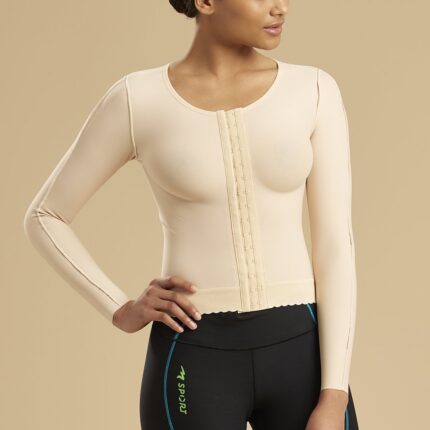 galale Long Sleeve Compression Vest for Post-Surgical Support
